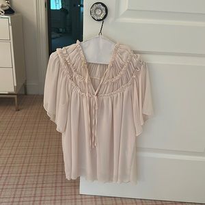 Zara Blush Top